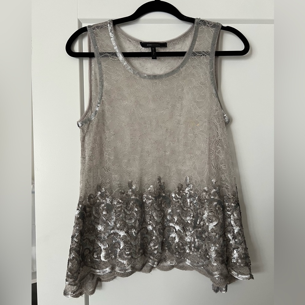 BCBG Sleeveless Top